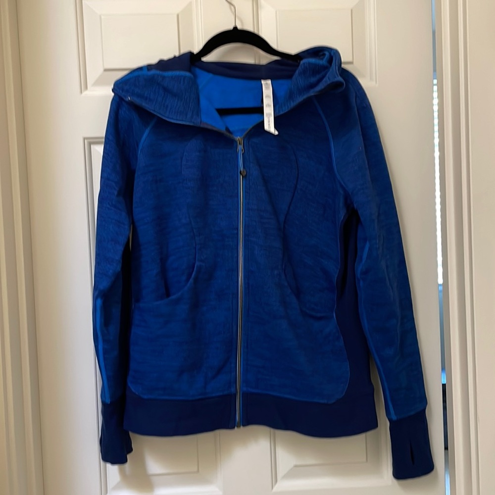 lululemon athletica Blue Full-Zip Hoodie